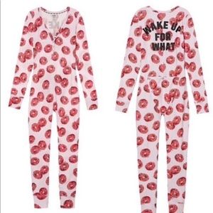 Victoria Secret Pink One Piece Pajama